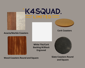 Personalized Coasters